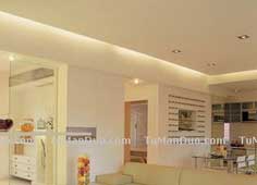 Lux Lighting Design_Family Rm Lighting eclectic family room
